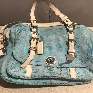 COACH Chelsea Horse & Carriage Purse AND Wallet